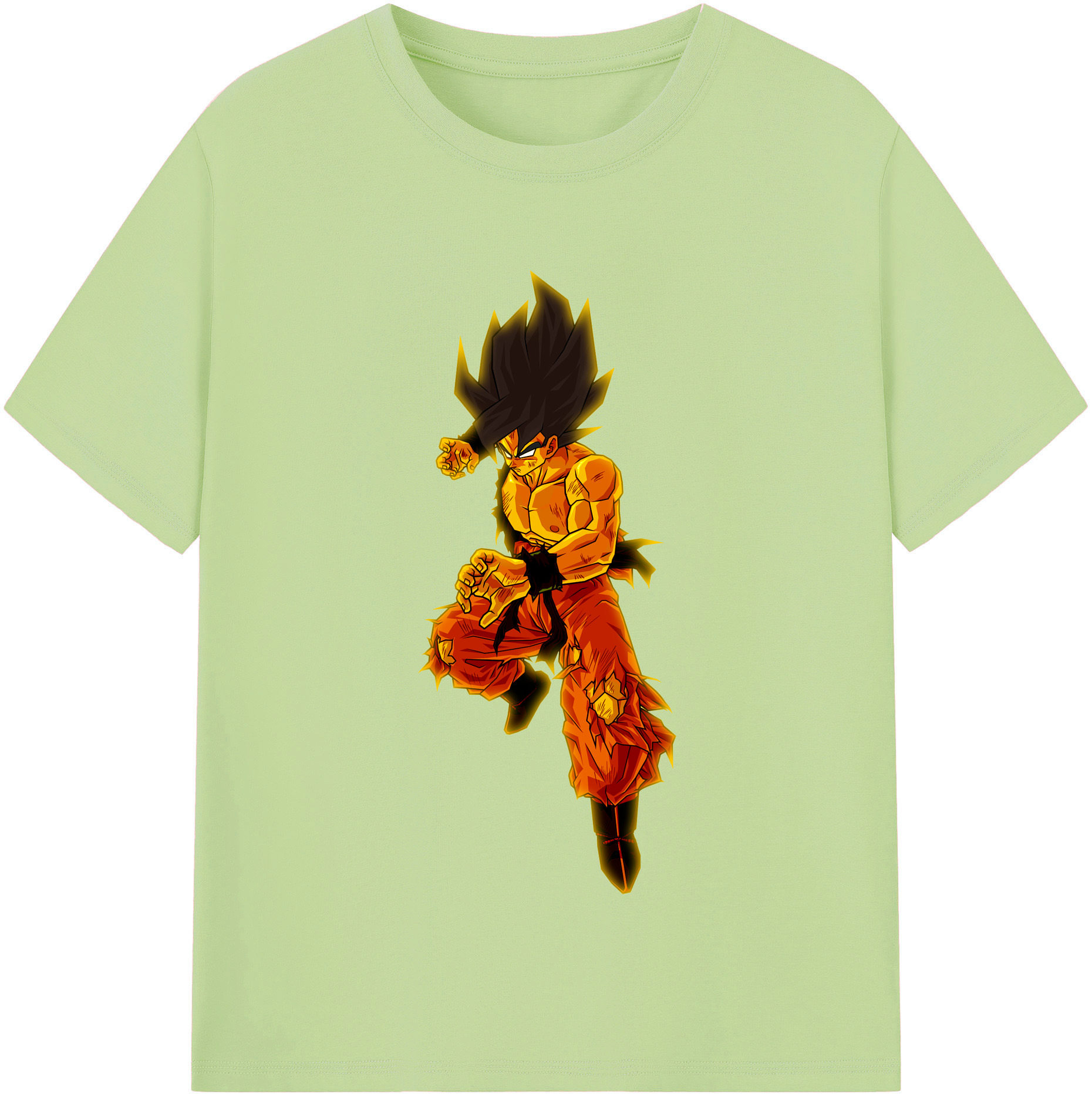 （画像用） ドラゴンボール 孫 悟飯（そんごはん）DRAGON BALL Son Gohan 綿100％半袖Tシャツ（フロントプリント）